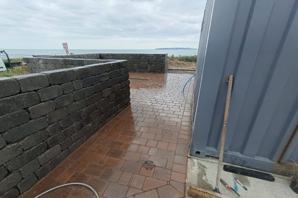Our block pavers working in Ballyboy