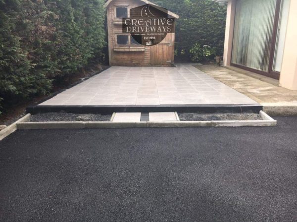 Our patio team working in Cloghan