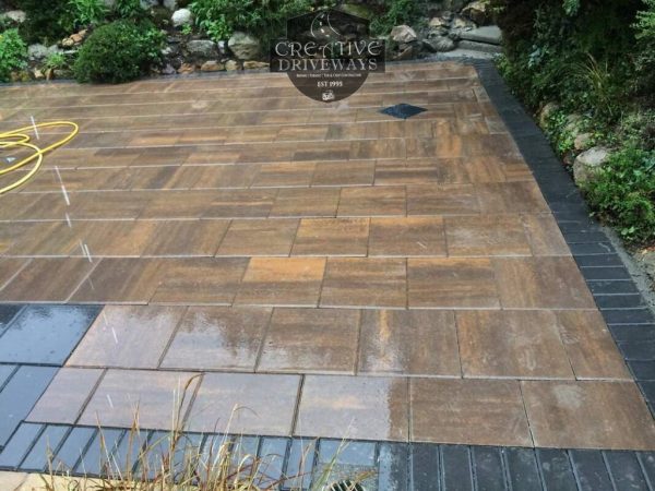 Our patio team working in Kinnitty