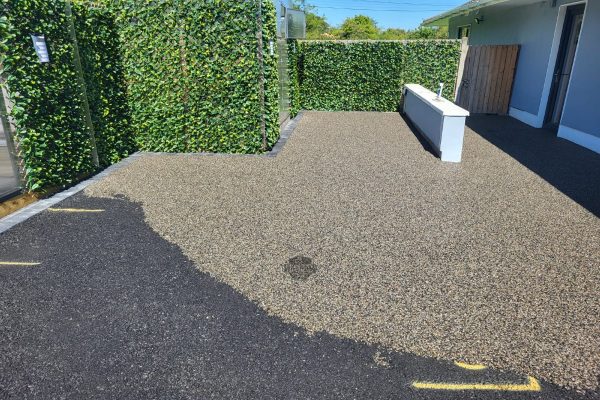 Resin driveway surfacing in Ferbane