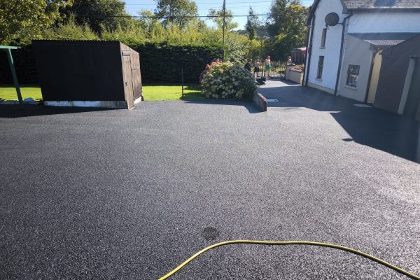 Tarmacadam installation in Banagher
