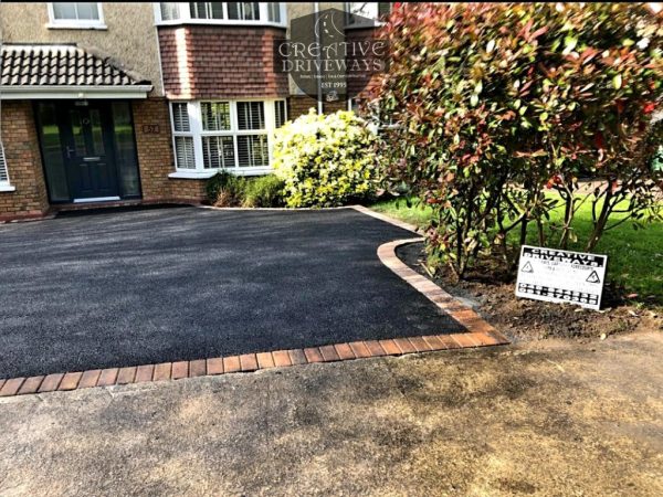 Tarmacadam installation in Kilcormac