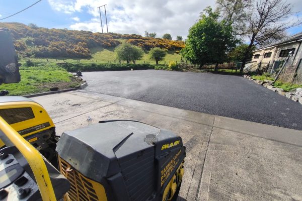 Our contractors working in Tullamore